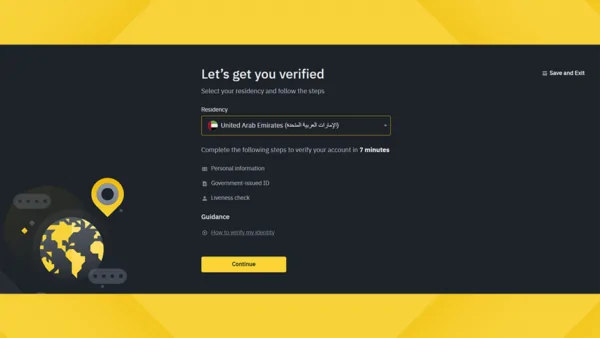 Identity verification process on binance to buy Bitcoin