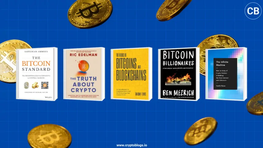 Top 5 Books for Bitcoin Enthusiasts; Crypto Investors